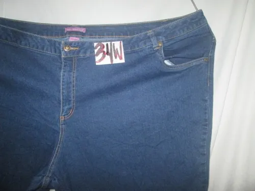 Pantalon Jeans De Mujer Talla Plus 34w 54 Mexico MercadoLibre