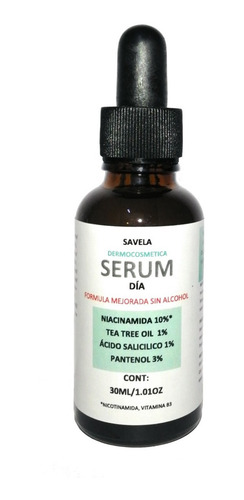 Imagen 1 de 2 de Serum Dia, Niacinamida 10%, Pantenol, Ac. Salicilico 30ml