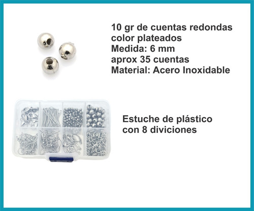 Kit De Componentes De Acero Inoxidable Broches, Separadores