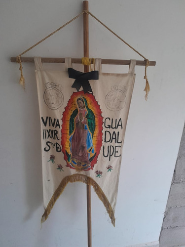 Estandarte Virgen De Guadalupe (miguel Hidalgo)
