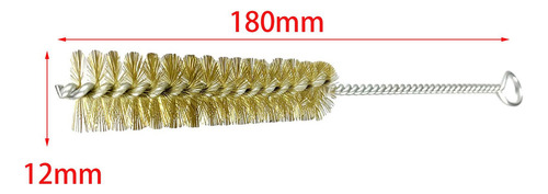 Cepillo De Alambre Manual Generic Modelo Tubo 1 Unidad