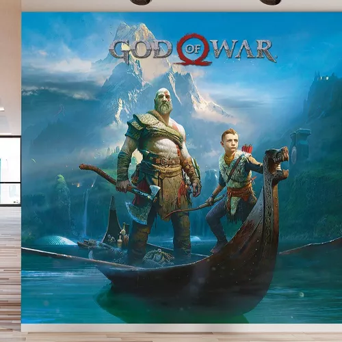 Impressões Decorativas Pintura de Parede em Tela, God of War