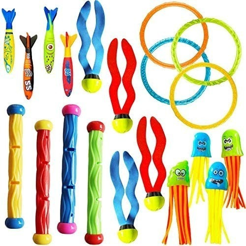 Juego Para Alberca De Buceo Brifay Rings & Sticks