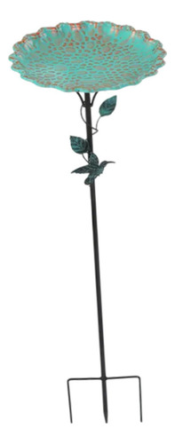 Comedero Para Pájaros De Metal Para Jardín Al Aire Libre,