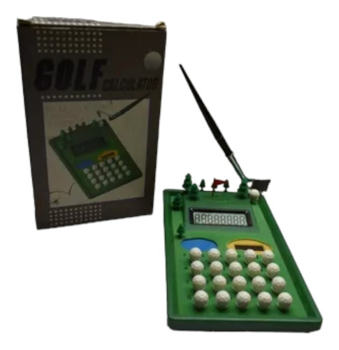 Antigua Calculadora Solar Golf Calculator Vintage Retro