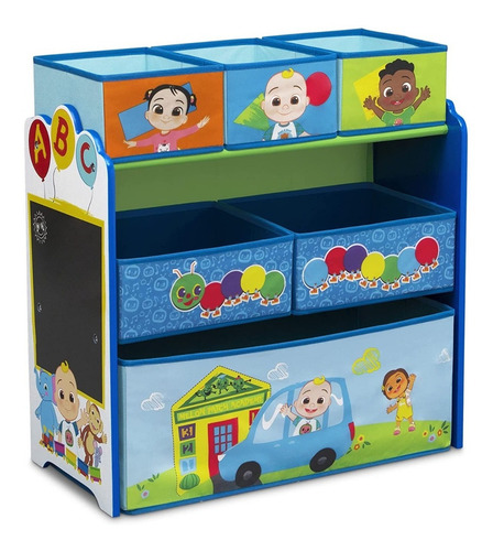 Juguetero Organizador Infantil J J Cocomelon Con Stickers