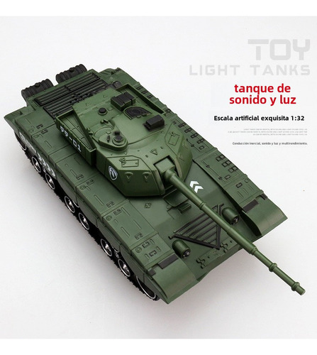 Vehículo De Juguete Tipo 99 De Army Green Inertia China