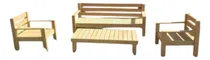 Comprar Jgo Sillones 200x70+2 Sillones 70x70 +mesita Marrón Claro