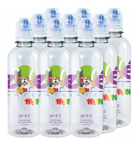 Agua Alcalina Zoé Water Mini 350 Ml 24 Piezas