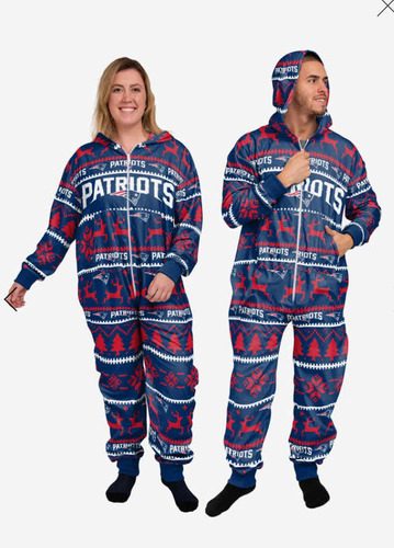 New England Patriots Mameluco Unisex Nfl Patriotas Oficial