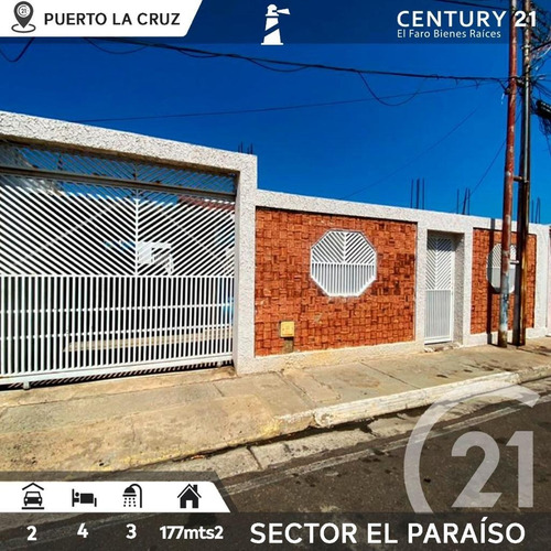 Imagen 1 de 12 de A La Venta Casa En Puerto La Cruz 4hab,3baño,2p/e
