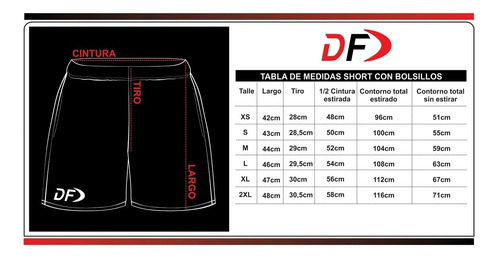 Imagen 4 de 4 de Chomba Hombre + Short Con Bolsillos. Conjunto Padel Tenis Df