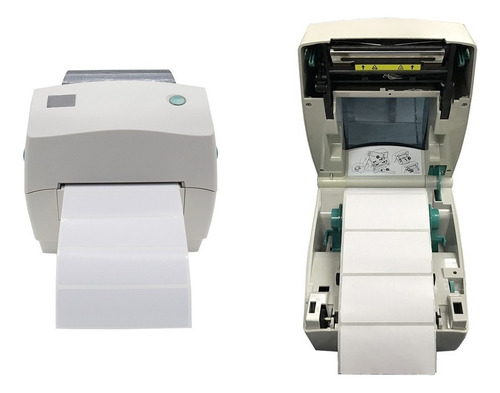 Kit 10 Rls Etiqueta 10x10 100x100 Bopp Fosco +5 Ribbon Misto