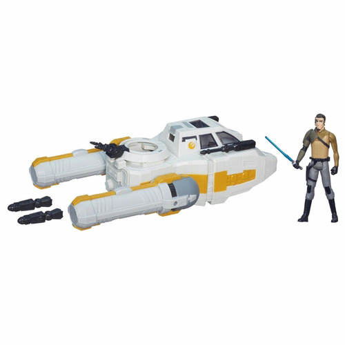 Star Wars Rebels 3.75   Del Vehículo Y-wing Scout Bomber