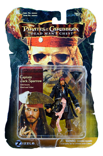 Zizzle Pirates Of The Caribbean Captain Jack Sparrow