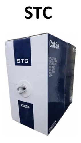 Cable Utp Cat5e 305m Color Blanco Modelo Stc-cat5e-305w