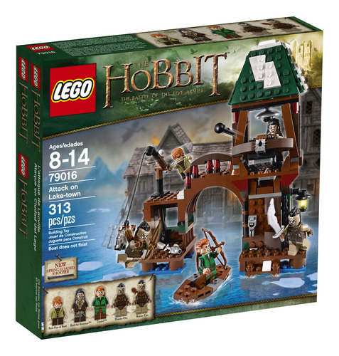 Lego Attack On Lake-town 79016 Con 5 Minifiguras