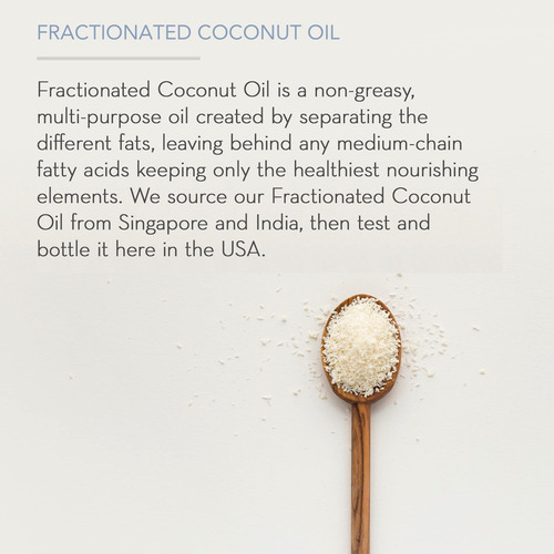 Fractionated Coconut Oil For Hair And Skin, 100% Natural And