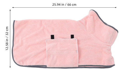 Albornoz Superabsorbente Para Perros, Toalla De Secado Rápid