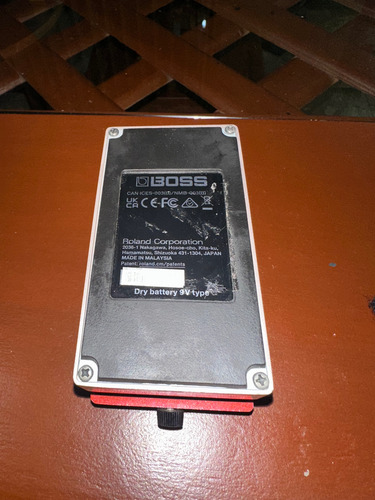 Boss Loop Station Rc-5 Rojo Rojo (Usado)