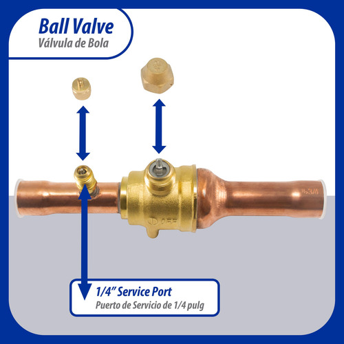Valvula De Bola 3/4 610psi -30c+120c C/puerto Carga Apbv-034