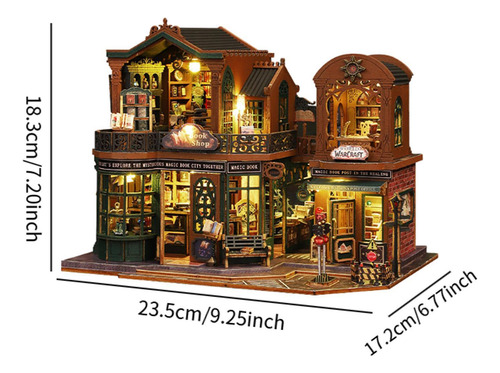Kits De Muebles Para Casa De Muñecas En Miniatura, Caja De