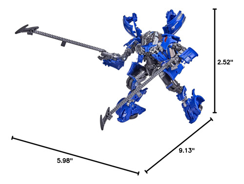 Figura De Acción Transformers Toys Studio Series 75 Jolt 11.