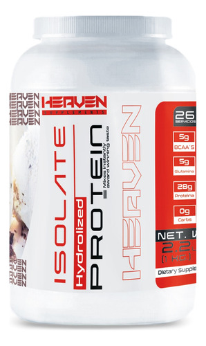 Proteína Hidrolizada Heaven 1kg Varios Sabores Galleta