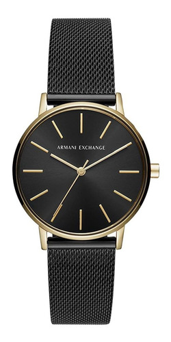 Reloj Mujer Armani Exchange Ax5548 Cuarzo Pulso Negro En