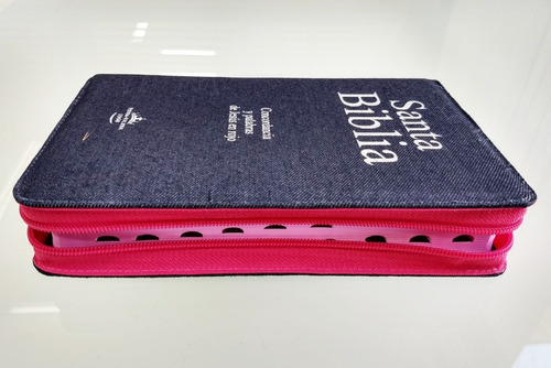 Biblia Grande Jean Rosada Cierre E Indice Reina Valera 1960