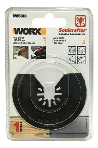 Serra Circular 80 Mm Para Ferramenta Multifunção Wa5010 Worx
