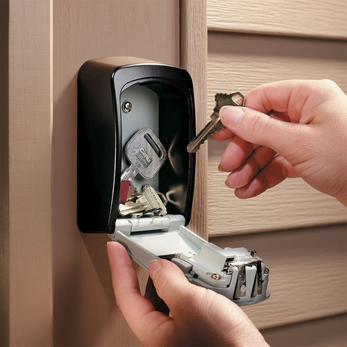 Seguridad Candado Gris