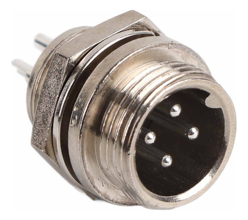 Conjunto De 10 Plugues De Aviação Gx12, 4 Pinos, 12 Mm,