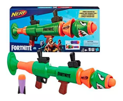 Lança-Dardos - Fortnite HR - Nerf - 6 Dardos - Hasbro