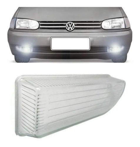 Lente Farol De Neblina Vw Gol 95 A 99 Original Fortluz Le