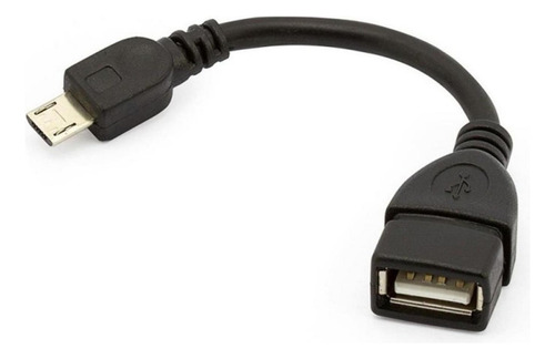 Adaptador Otg Cable Para Samsung Micro A Usb Hembra Pendrive Color Al Azar Micro Usb V8