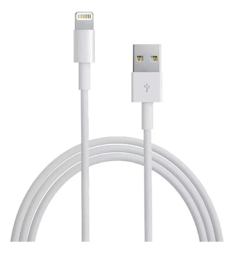 Cable Apple De Carga Lightning A Usb Mxly2am/a 1 Metro Blanco