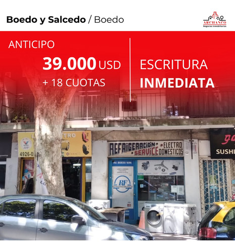 Venta Departamento Boedo 2 Ambientes - Financiado