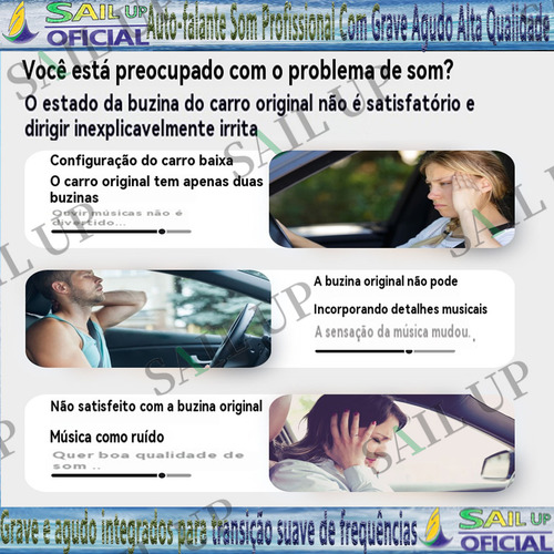 Auto-falante Som Profissional Com Grave Agudo Alta Qualidade