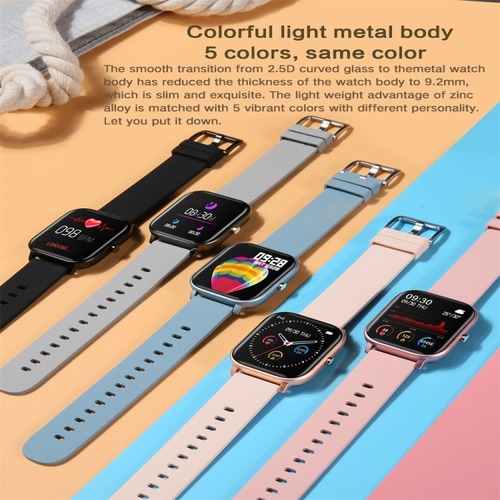 Sbd Reloj Inteligente P8 Con Pantalla A Color De 1.4