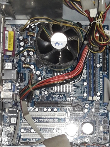 Cpu Torre Gabinete Computador De Mesa Antigo Ddr400