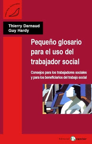 Libro Pequeño Glosario Para El Uso Del Trabajador Social