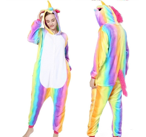 Pijama Kigurumi Unicornio Varios Talles