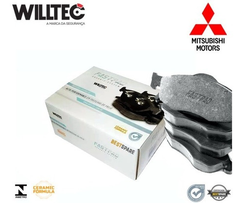 Imagem 1 de 3 de Pastilha Dianteira Traseira Eclipse Cross Hpe-s 2019 Diante