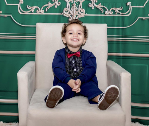 Imagem 6 de 10 de Roupa Menino Infantil Social Pajem Aniversário Casamento