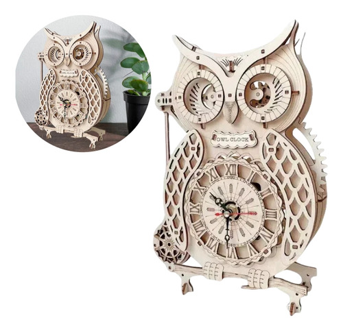 Reloj Alien Owl Con Rompecabezas