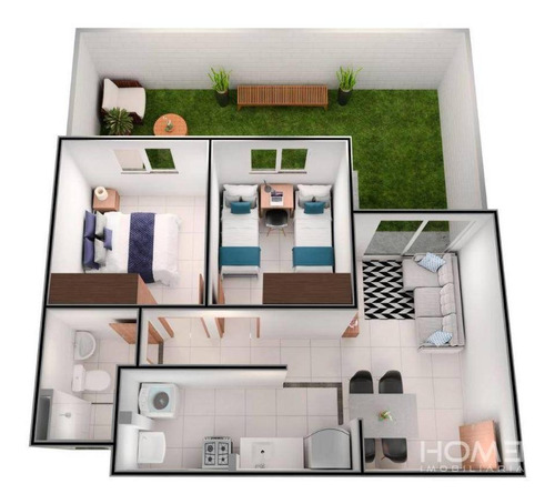 Imagem 8 de 9 de Apartamento Com 2 Dormitórios À Venda, 41 M² Por R$ 140.900,00 - Santa Cruz - Rio De Janeiro/rj - Ap1978