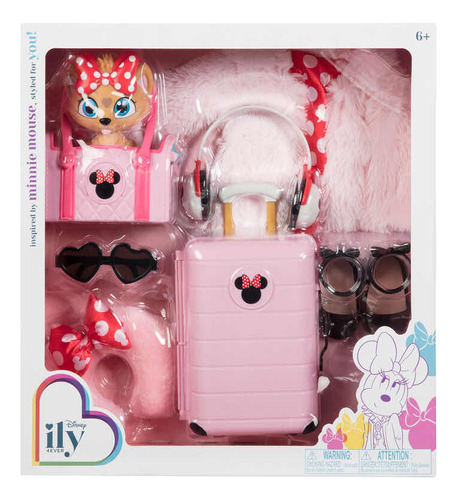 Mega Combo Muñeca 4ever Disney 45 Cms Tinker Con Accesorios