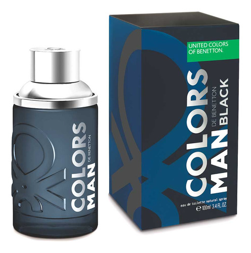 Perfume Benetton Man Black Colors 100 Ml Universo Binario