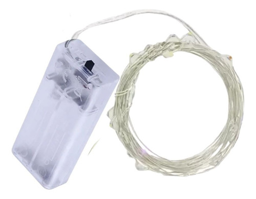 Pack X 20 Guirnaldas Micro Led Alambre Luz Led 3 Metros Multicolor